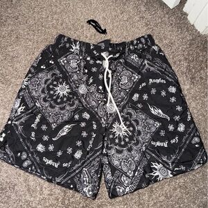 Forever 21 Black and White Graphic Shorts